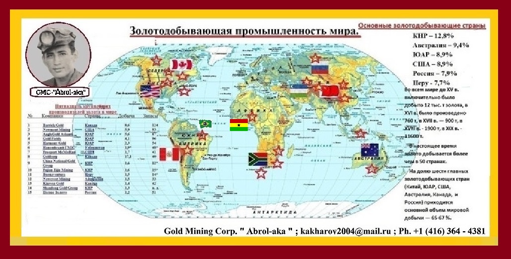 Gold Mining of The World [ ]