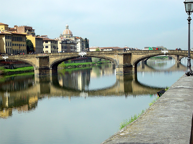 Florence, St. Trinita Bridge [Abrp722]
