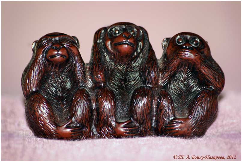 Три мудрых обезьяны  Т.А.. Бойко-Назарова