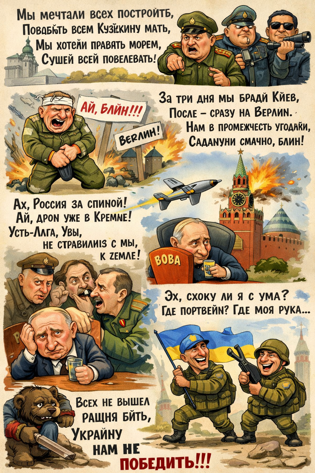 Can't win against Ukraine [AI]