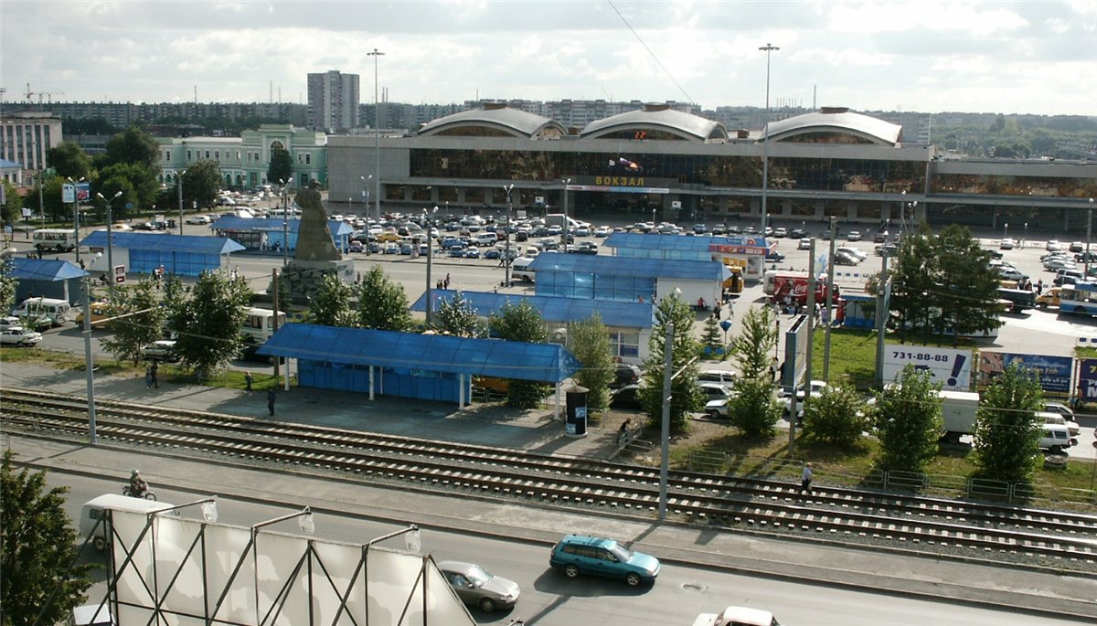 2001 год томск станция и здание вокзала