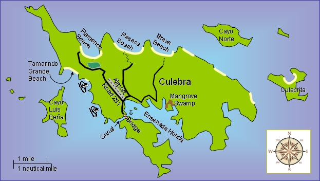Карта Кулебры []